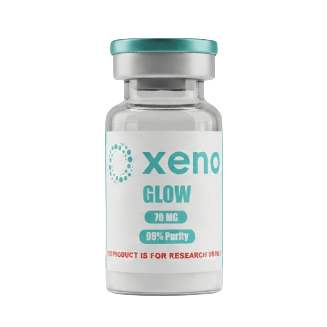GLOW (BPC-157 10mg + GHK-CU 50mg + TB-500 10mg) — original Xeno image